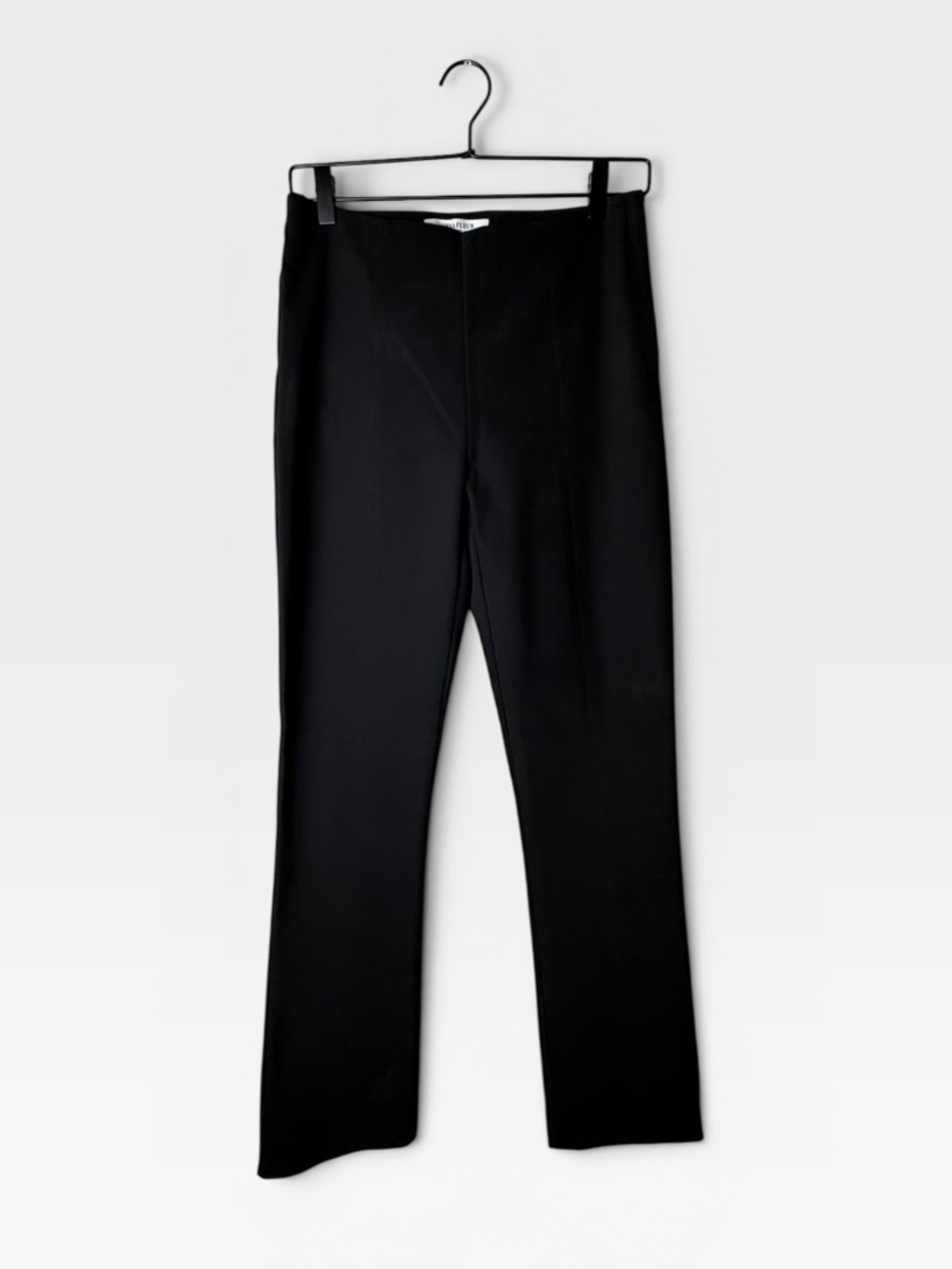 M.M. Lafleur Women's Size 6 Black‎ Cotton Slim Leg Side Zip Dress Pants (I)